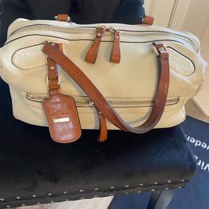 Gucci Madison Boston Bag Medium crocodile accents 36x24x15 in good condition.